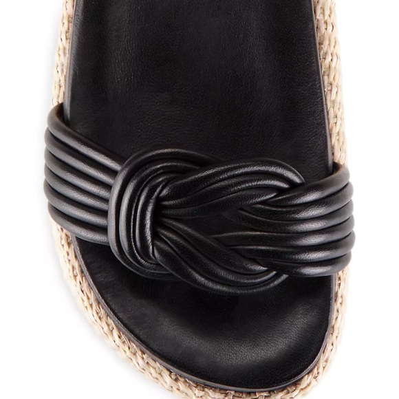 **Host pick** Alexandre Birman black leather espadrilles - Picture 5 of 8